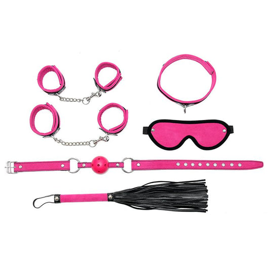 Set de Bondage 6 Piezas Rosa