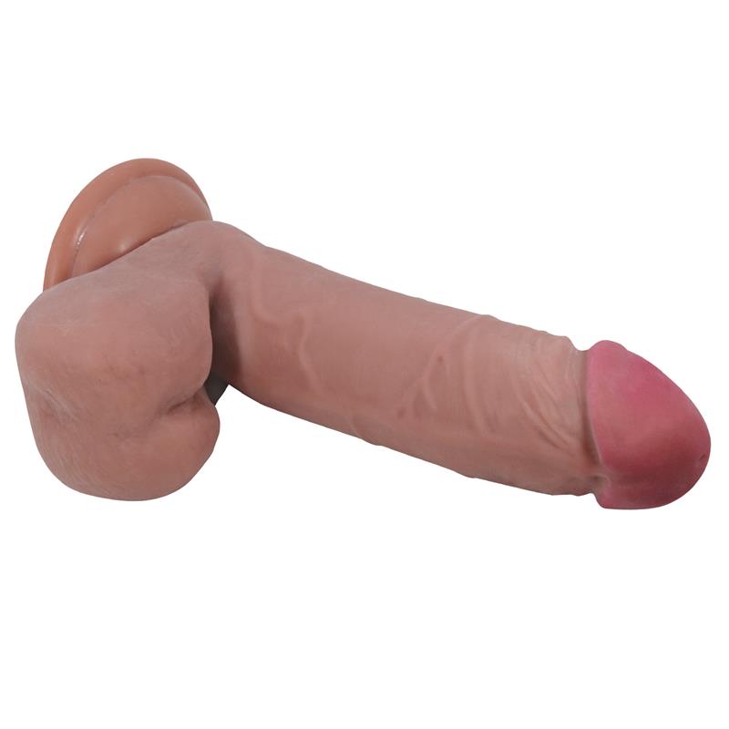 Dildo con Piel Deslizante Retractil 205 cm