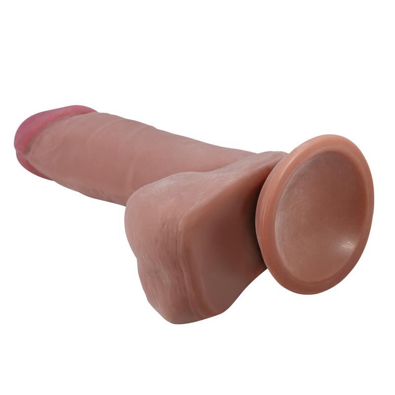Dildo con Piel Deslizante Retractil 205 cm