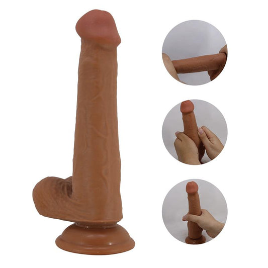 Tallen Dildo con Piel Deslizante Retractil 22 cm