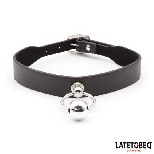 Collar con Cascabel y Correa