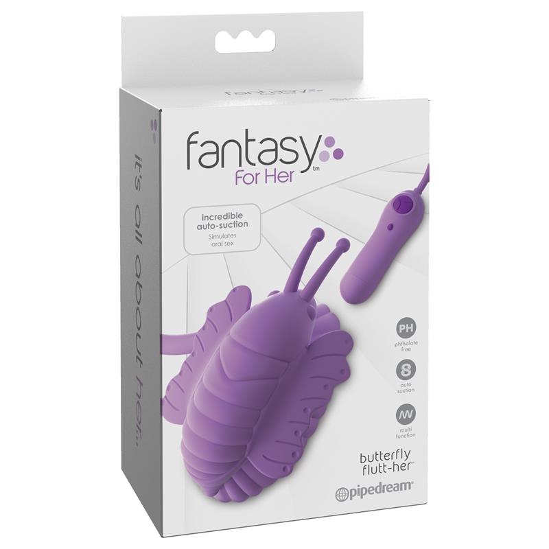 Butterfly Flutt Her Estimulador y Succionador de Clitoris