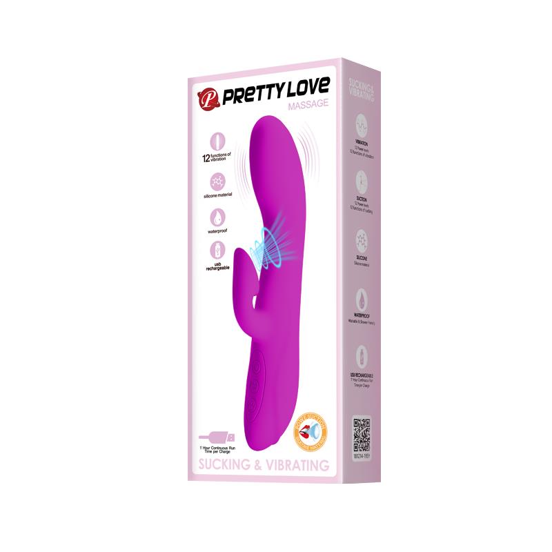 Vibrador con Succionador de Clitoris