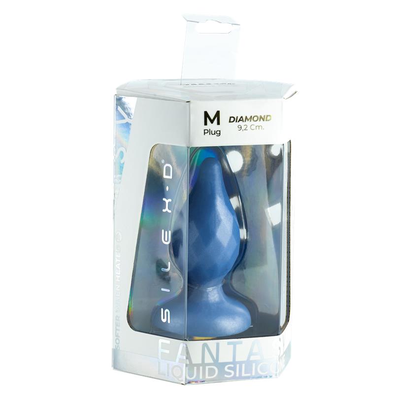 Diamond Plug Anal Fantasy Silicona Liquida