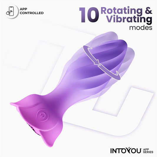Moxy Plug Anal con Rotacion 360º con App