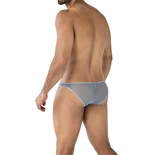 C4MSPXBUL01 Calzoncillo Tiro Bajo Mesh Grey