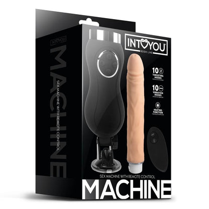 Sex Machine Vibracion Thrusting y Calor Control Remoto USB