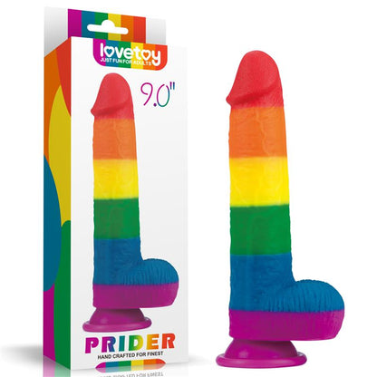 Dildo Prider 9 Silicona Liquida LGBT