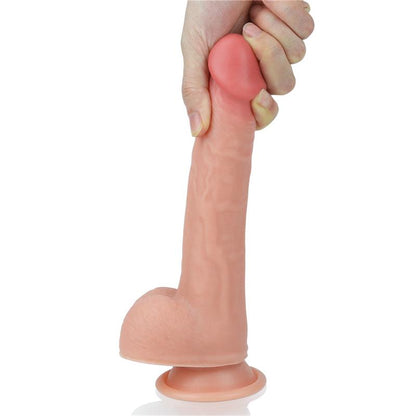 Dildo Nature 8 Silicona Liquida Natural