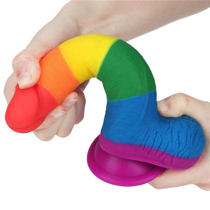 Dildo Prider 75 Silicona Liquida LGBT