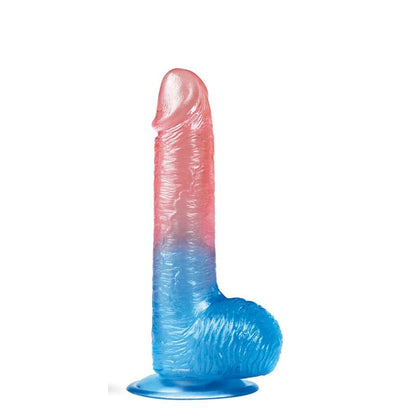 Dildo Dazzle Studs 75 Rosa y Azul