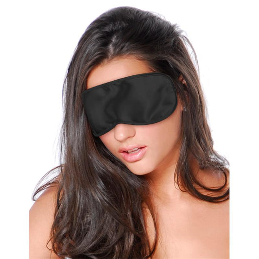 Antifaz de Saten Negro