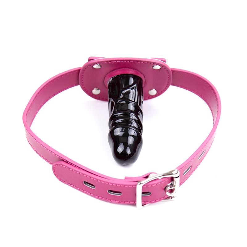 Mordaza de Dildo Ajustable 46 58 cm Dildo 10 cm
