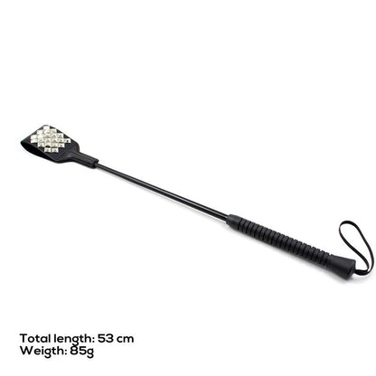 Fusta Cuadrada con Tachuelas Plateadas 53 cm