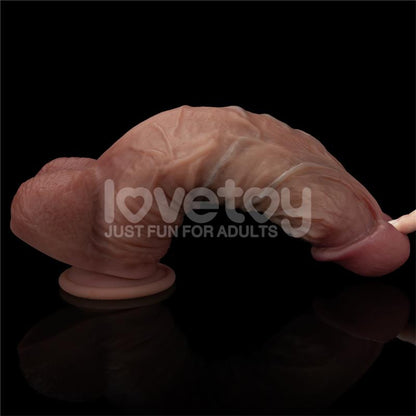 Dildo Dual Layered XXL 105 Negro