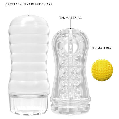 Stellar Ball Rolling Masturbador Amarillo