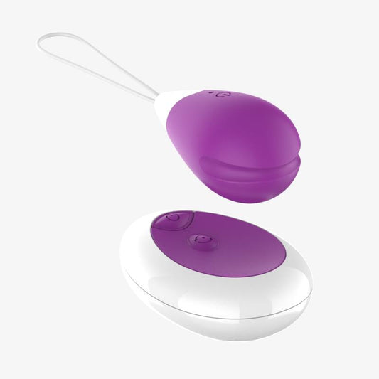 Huevo Vibrador con Control Remoto USB Purpura