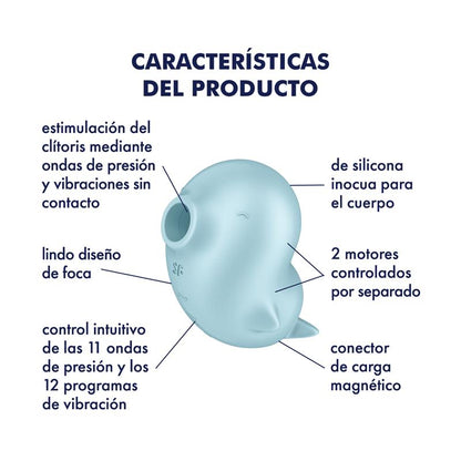 Sassy Seal Succionador de Clitoris con Vibracion