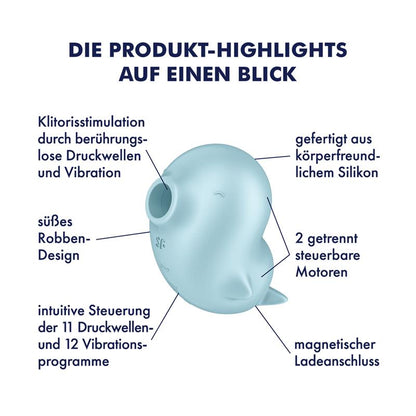 Sassy Seal Succionador de Clitoris con Vibracion