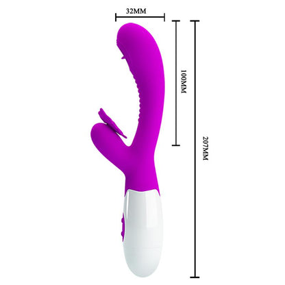Moth Vibrador con Lengua Tickling