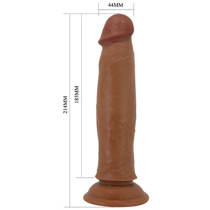Dildo con Piel Deslizante Retractil 214 cm