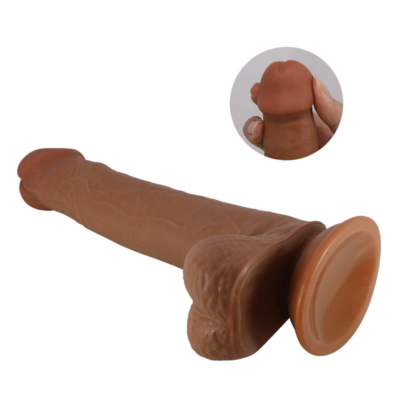 Tallen Dildo con Piel Deslizante Retractil 22 cm