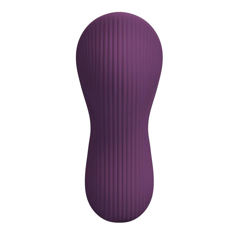 Mane Vibrador de Braguita con App Purpura