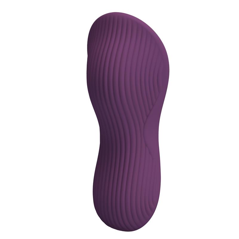 Mane Vibrador de Braguita con App Purpura