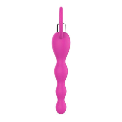 Cadena Anal con Vibracion Rosa