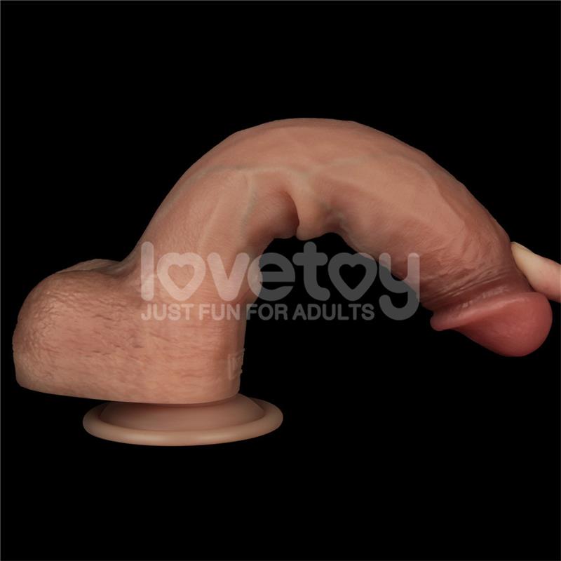 Sliding Pro Dildo Piel Deslizante Retractil Dual Layer 9