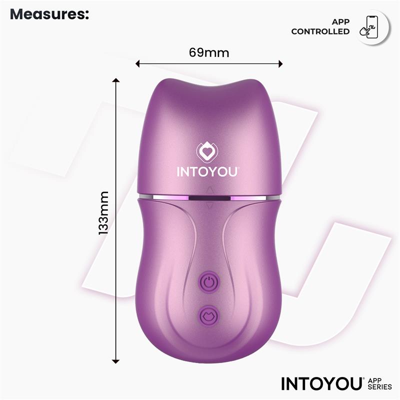 Suvi Estimulador con Licking Biting Succion y Vibracion USB C con APP