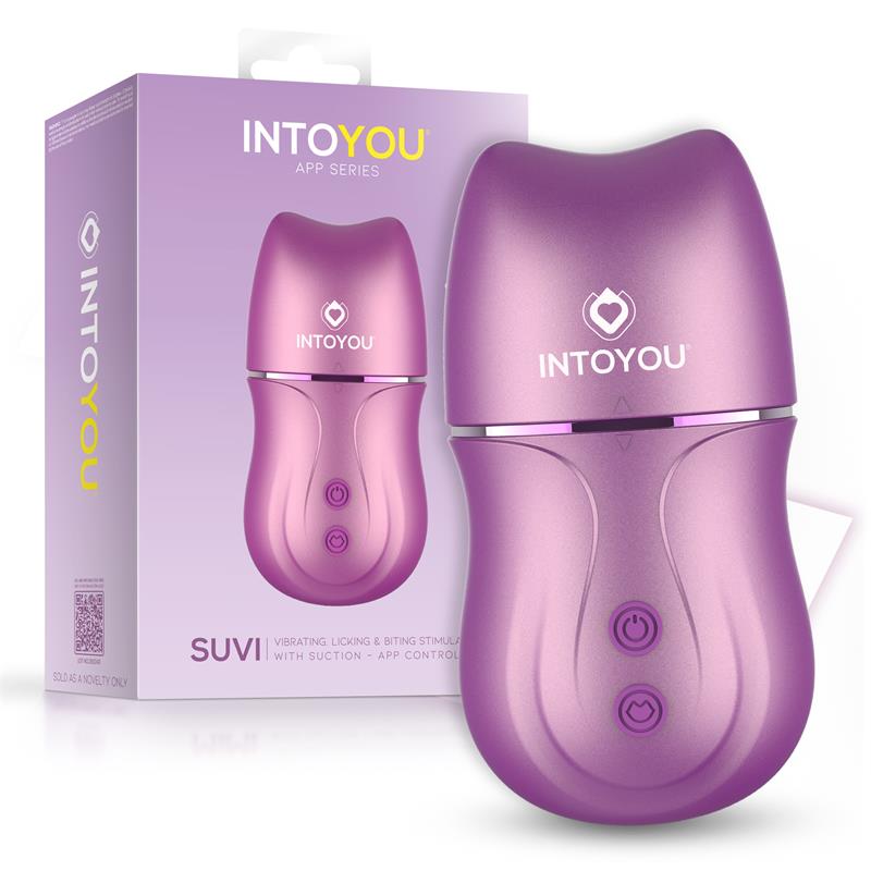 Suvi Estimulador con Licking Biting Succion y Vibracion USB C con APP
