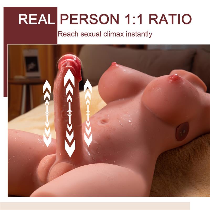 Miah Lady Boy Torso con Vibracion y Thrusting 98 kg