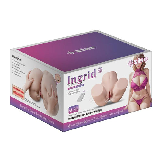 Ingrid Torso con Vibracion y Efecto Succion 153 kg