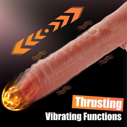 Baird Dildo con Thrusting y Vibracion 807