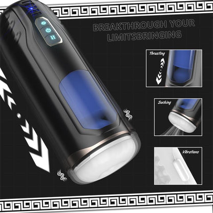 Cosima Masturbador con Vibracion Thrusting y Efecto Succion