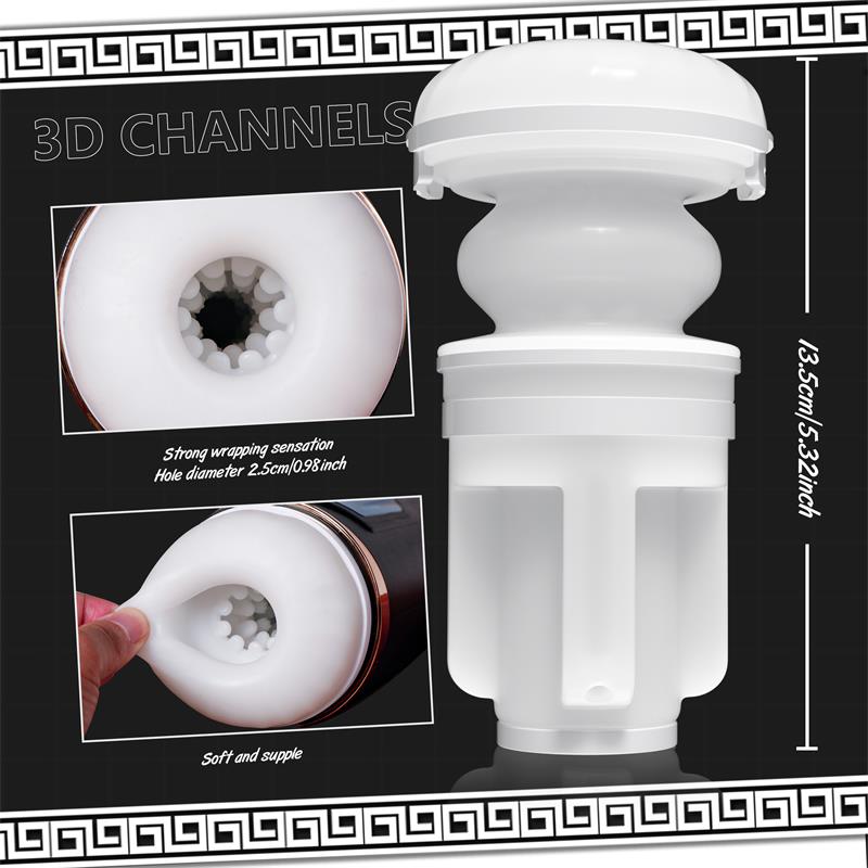 Cosima Masturbador con Vibracion Thrusting y Efecto Succion