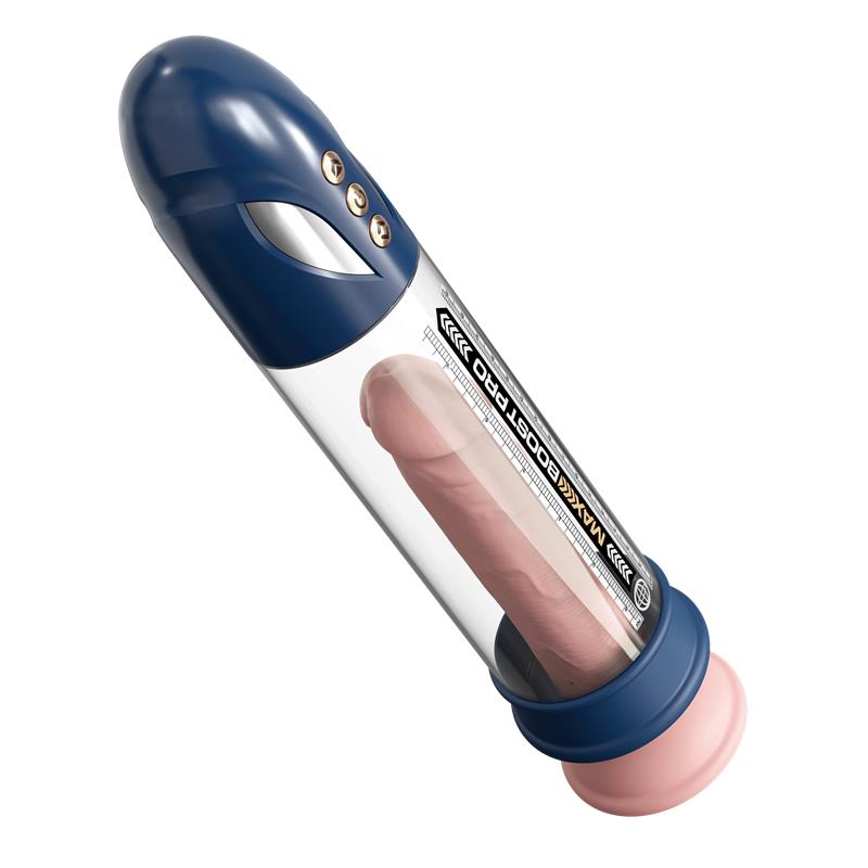 Masturbador Automatico Max Boost Pro Flow Azul