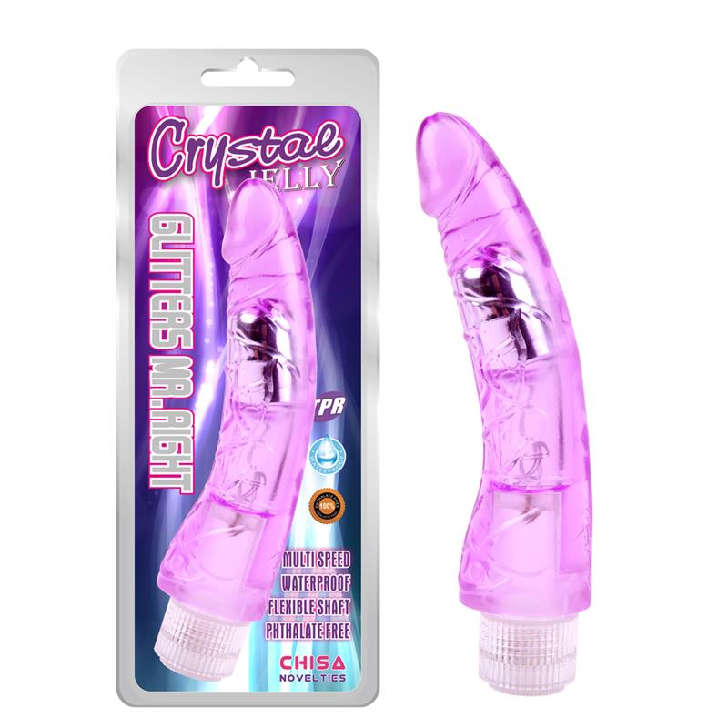 Glitters MrRight Vibrador Purpura