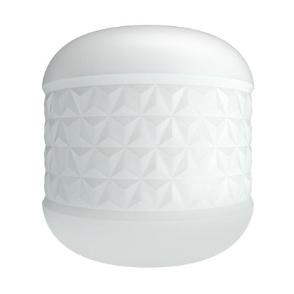 Crystle Masturbador Doble Entrada Blanco