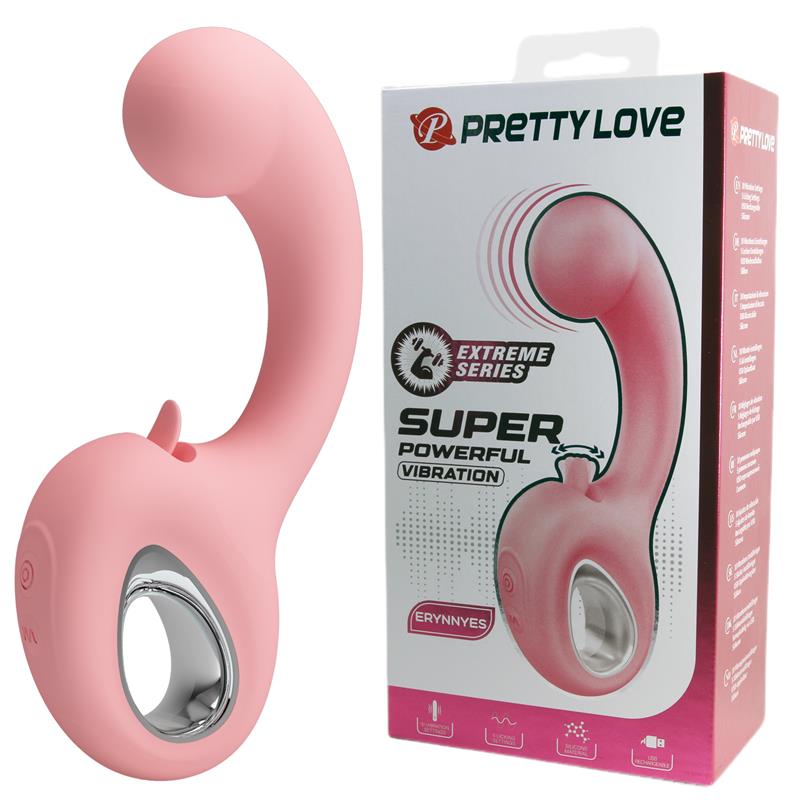 Erynnyes Vibrador con Lengua Estimuladora