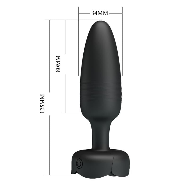 Tarion Plug Anal con Vibracion y Thrusting