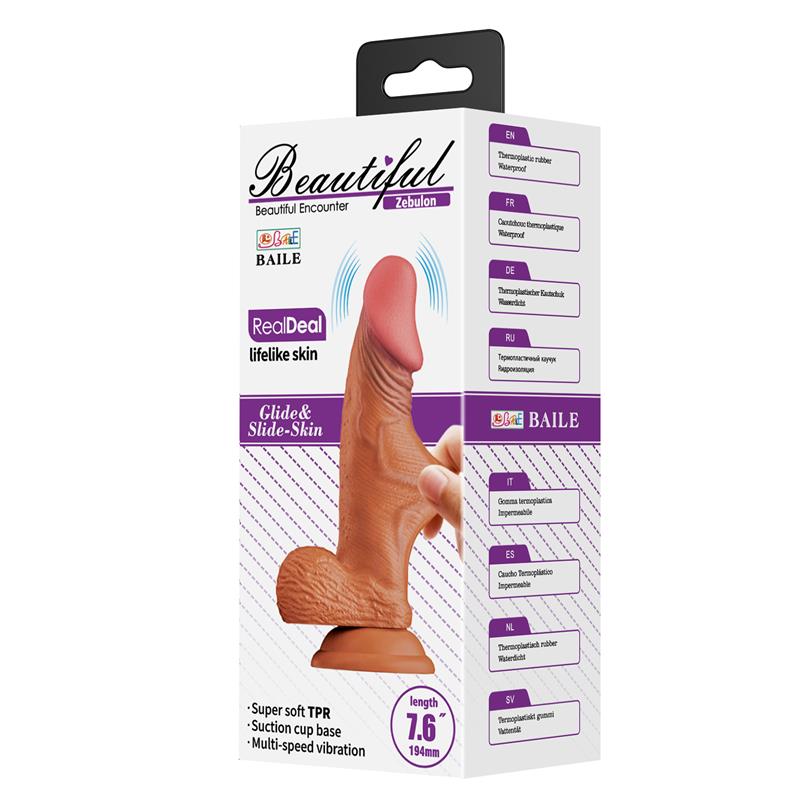 Zebulon Vibrador Realista 76