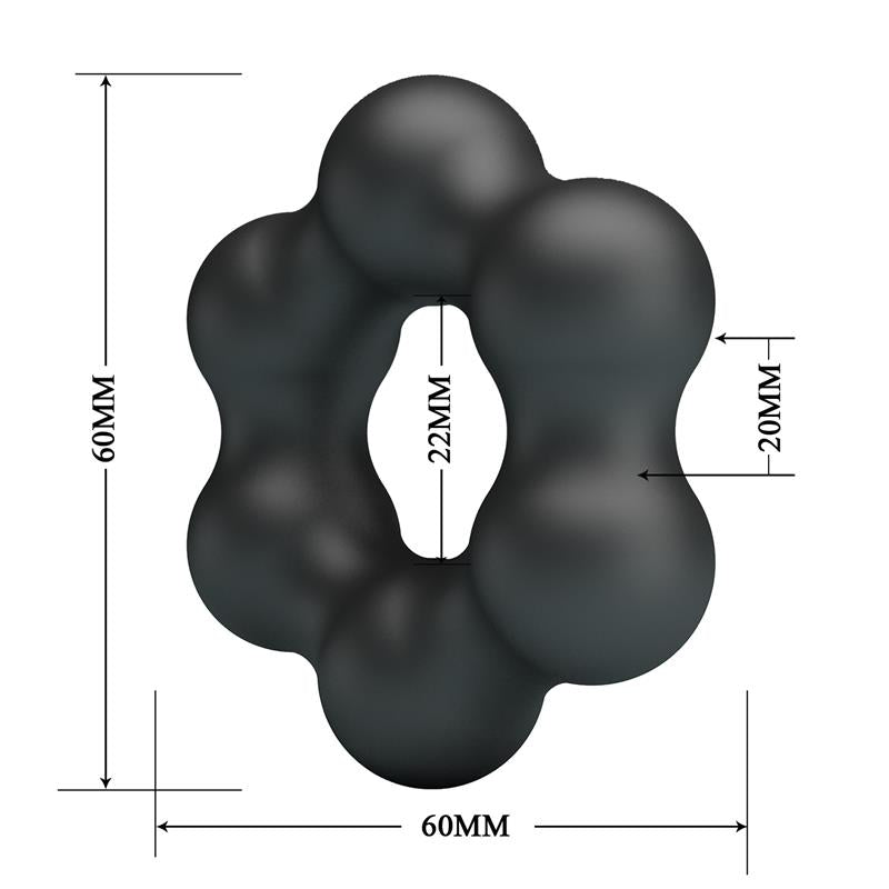 Clauzell Anillo para el Pene Silicona Mod 10
