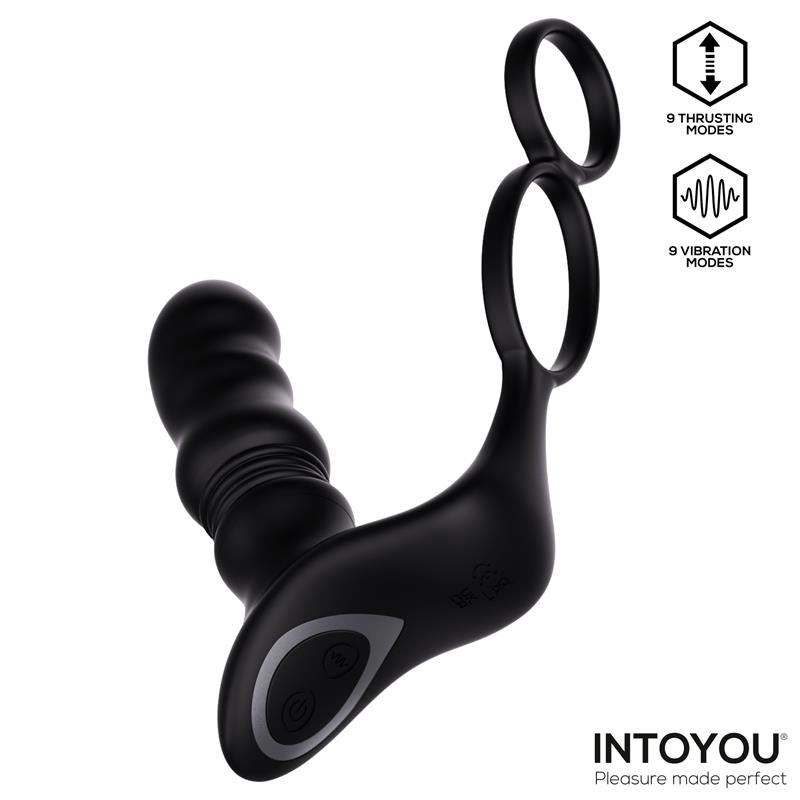 Womp Masajeador Prostatico con Vibracion Thrusting y Control Remoto
