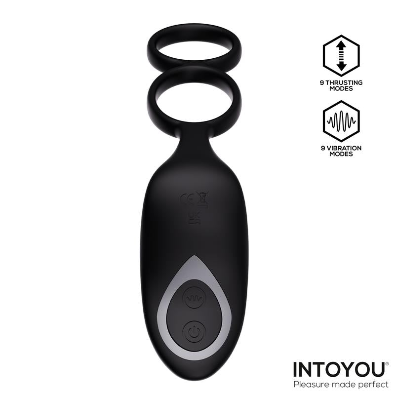 Womp Masajeador Prostatico con Vibracion Thrusting y Control Remoto