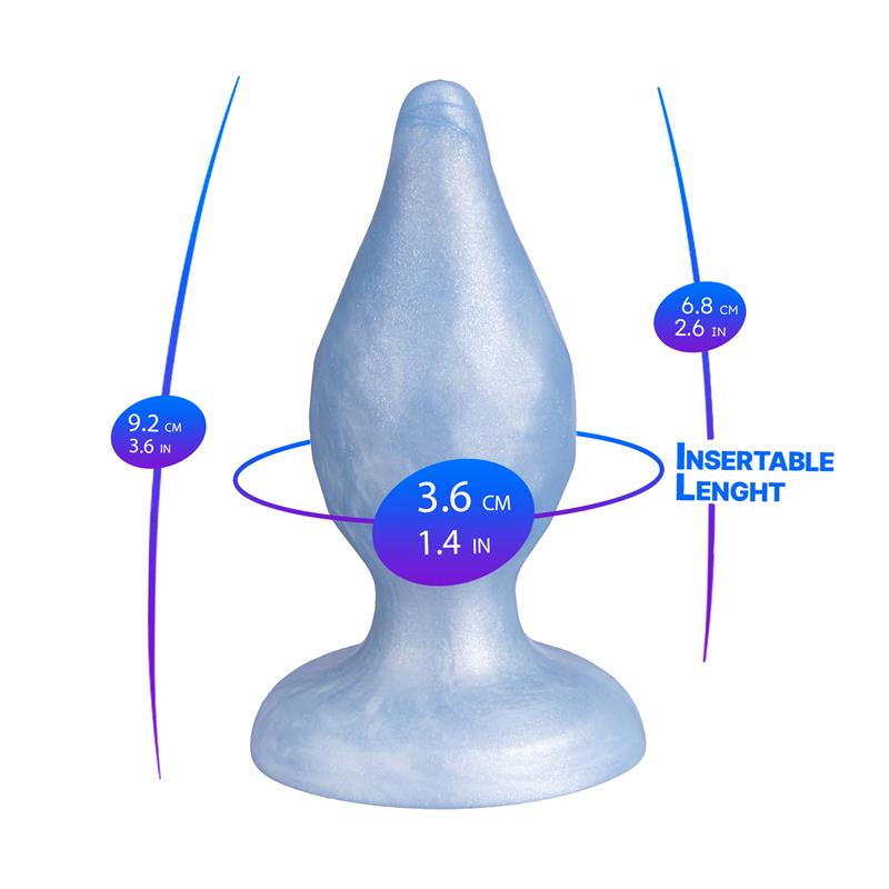 Diamond Plug Anal Fantasy Silicona Liquida