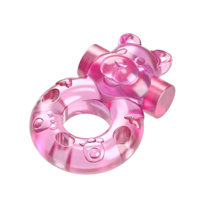 Anillo con Bala Vibradora Osito