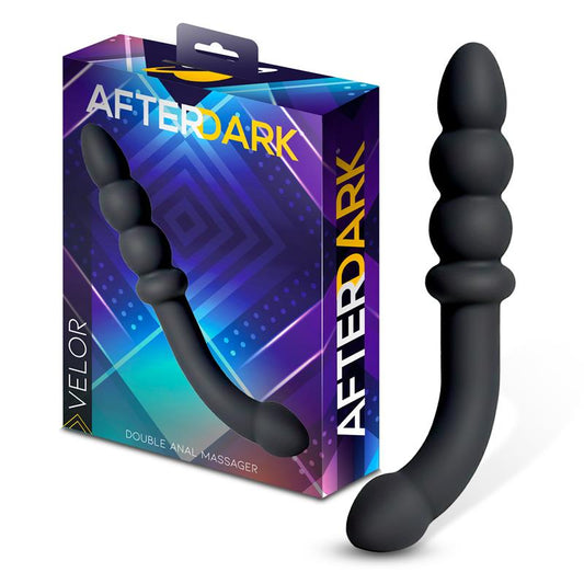Velor Doble Masajeador Anal Silicona