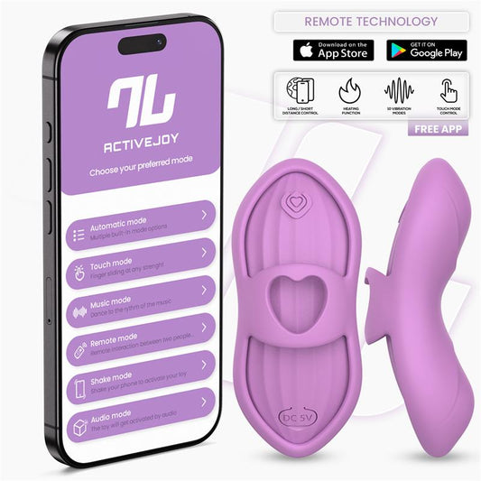 Laia Estimulador de Dedo con Calor y Funda con APP Lavanda